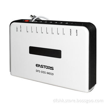 Multi-port Security Display Alarm Central, Easy Installation, Portable and Space-saving